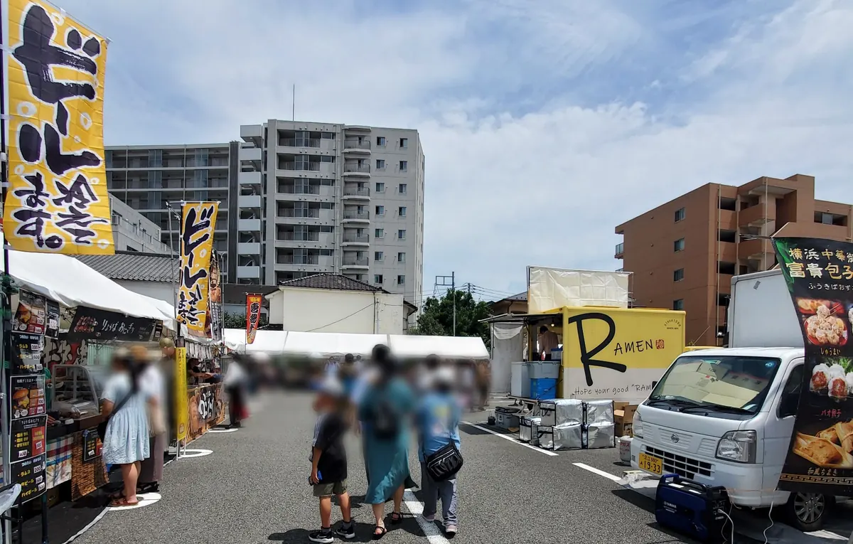 2024年とつか夏まつり｜とつか商店会サテライトエリアの賑わい