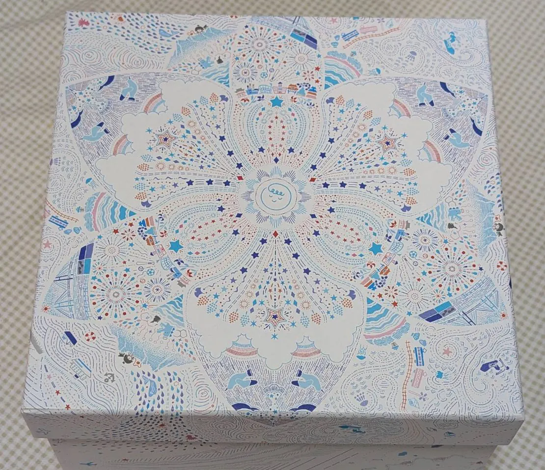 はじめてばこの外箱デザイン｜神奈川の風景が描かれたオリジナルボックス