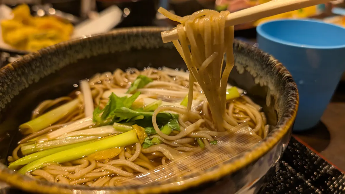 小川庵の手打ちそば｜コシがありつるっとしたのど越し